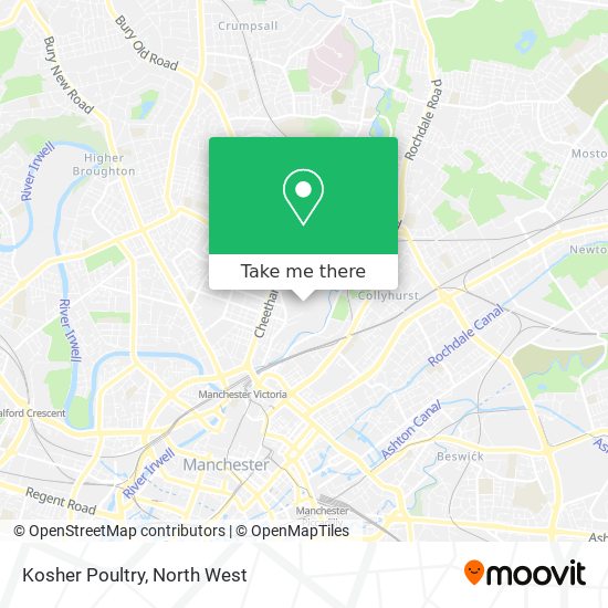 Kosher Poultry map