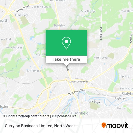 Curry on Business Limited map