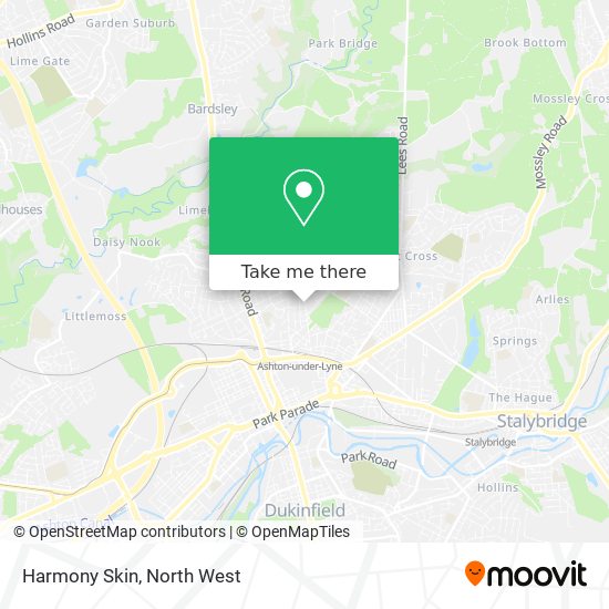 Harmony Skin map
