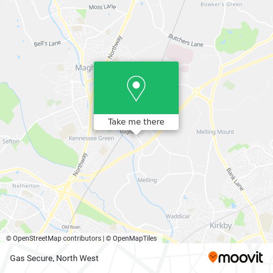 Gas Secure map