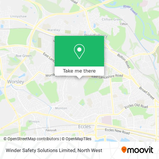 Winder Safety Solutions Limited map