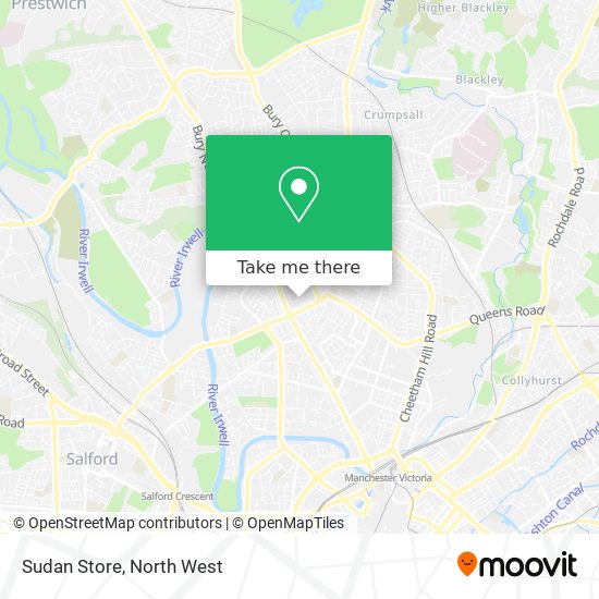 Sudan Store map