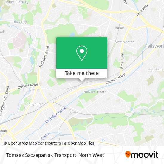 Tomasz Szczepaniak Transport map