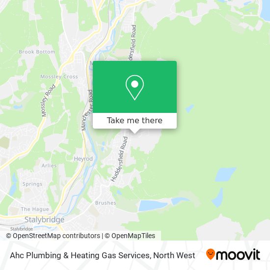 Ahc Plumbing & Heating Gas Services map