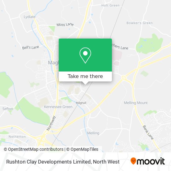 Rushton Clay Developments Limited map