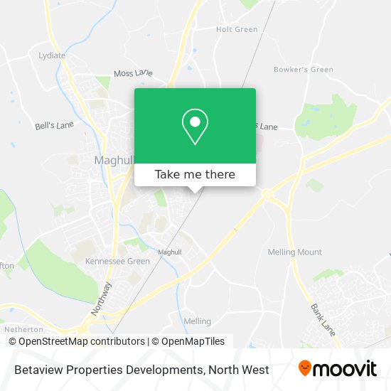 Betaview Properties Developments map
