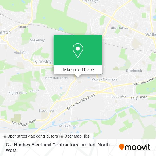 G J Hughes Electrical Contractors Limited map