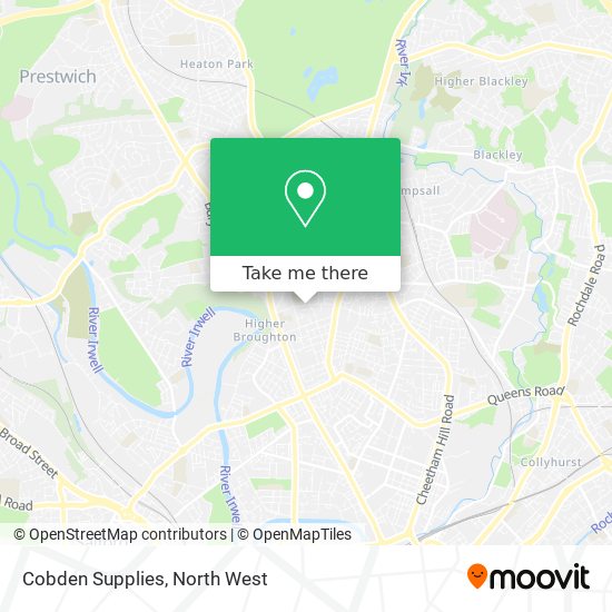 Cobden Supplies map