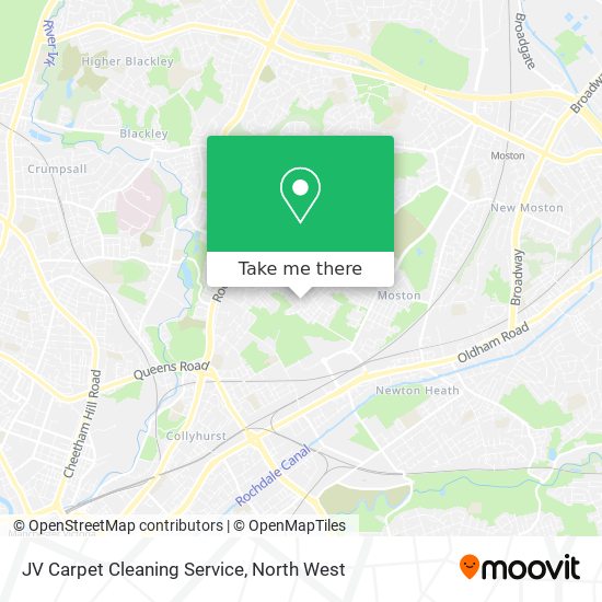 JV Carpet Cleaning Service map