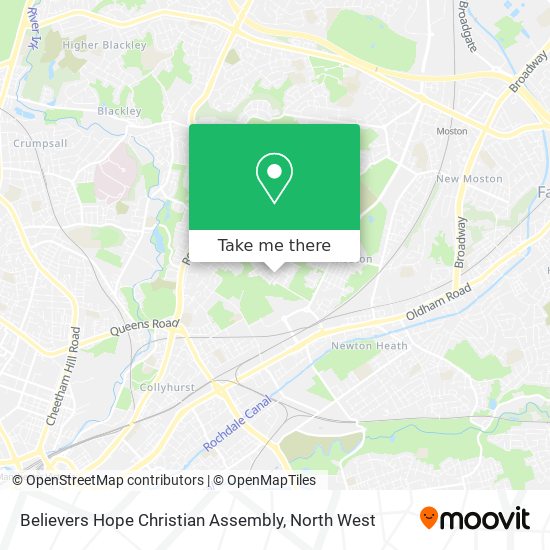 Believers Hope Christian Assembly map