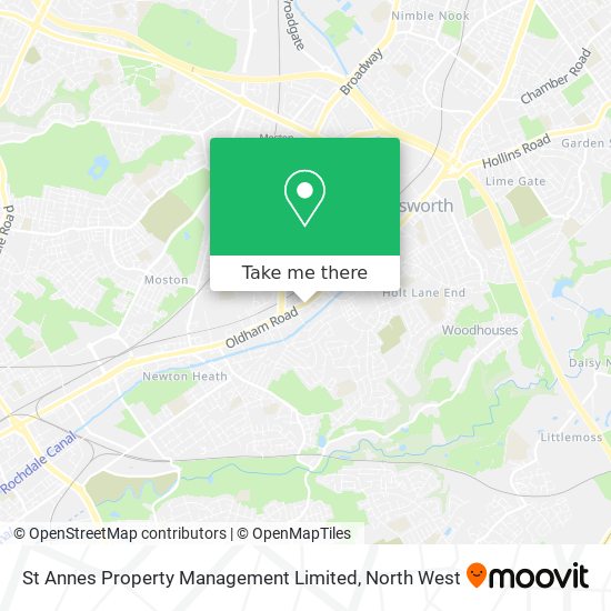St Annes Property Management Limited map