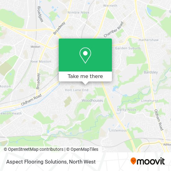 Aspect Flooring Solutions map