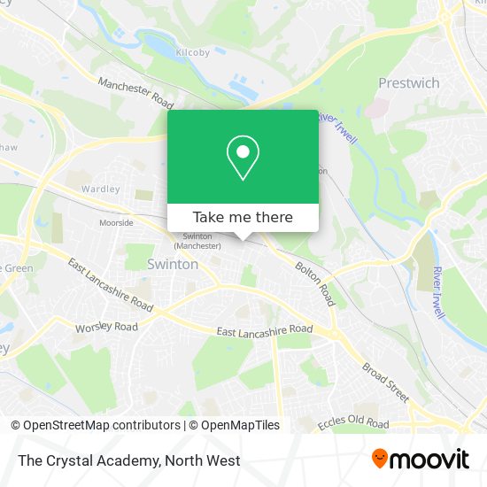 The Crystal Academy map