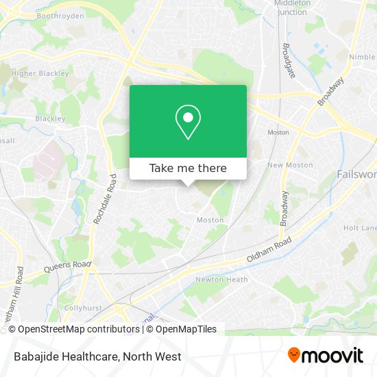 Babajide Healthcare map