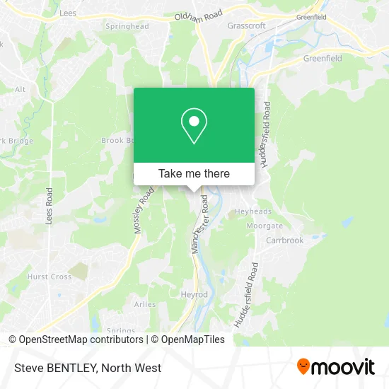 Steve BENTLEY map
