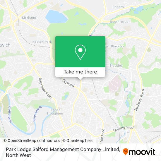 Park Lodge Salford Management Company Limited map
