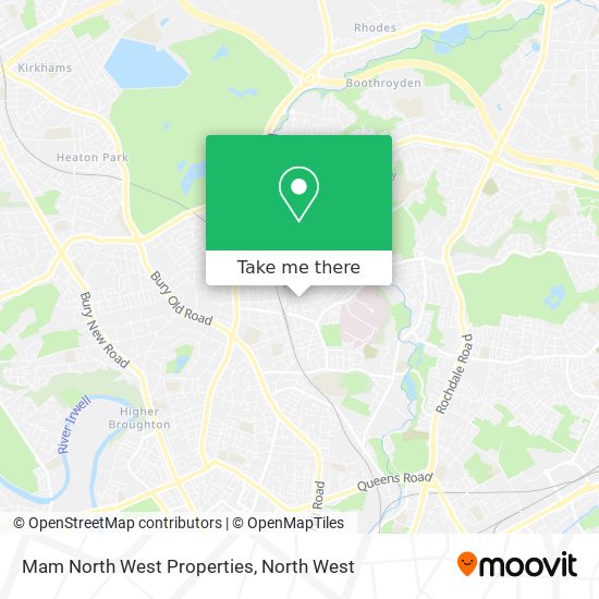 Mam North West Properties map
