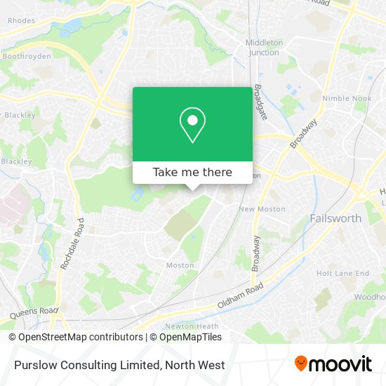 Purslow Consulting Limited map