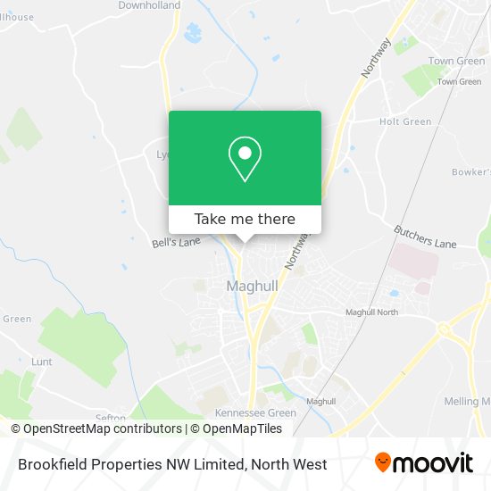 Brookfield Properties NW Limited map