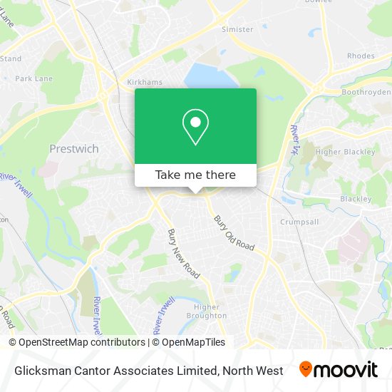 Glicksman Cantor Associates Limited map