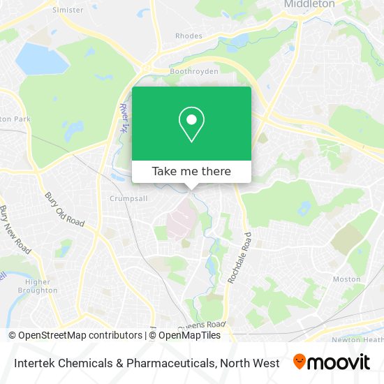 Intertek Chemicals & Pharmaceuticals map