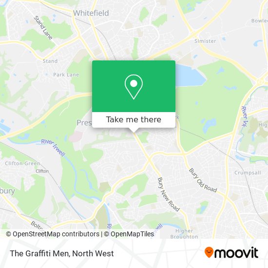 The Graffiti Men map