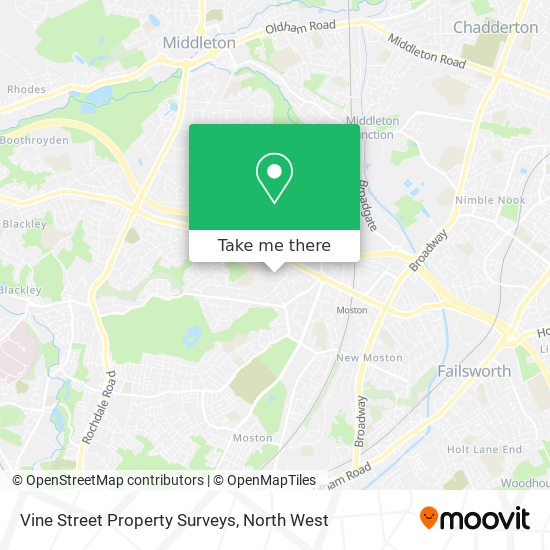 Vine Street Property Surveys map