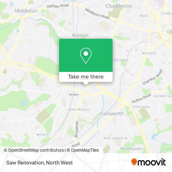 Saw Renovation map