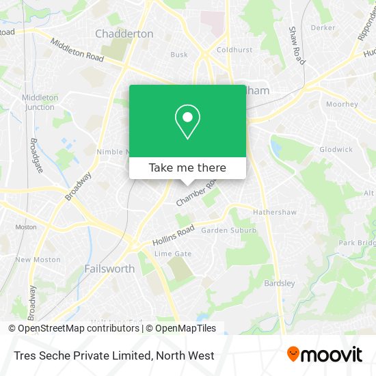 Tres Seche Private Limited map