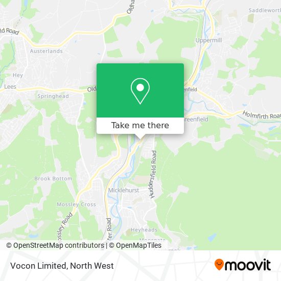 Vocon Limited map