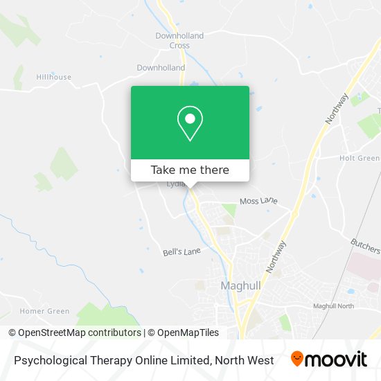 Psychological Therapy Online Limited map