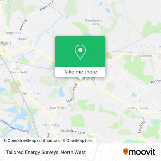 Tailored Energy Surveys map