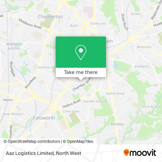 Aaz Logistics Limited map