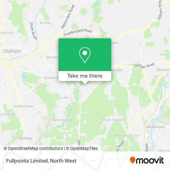 Fullpoints Limited map
