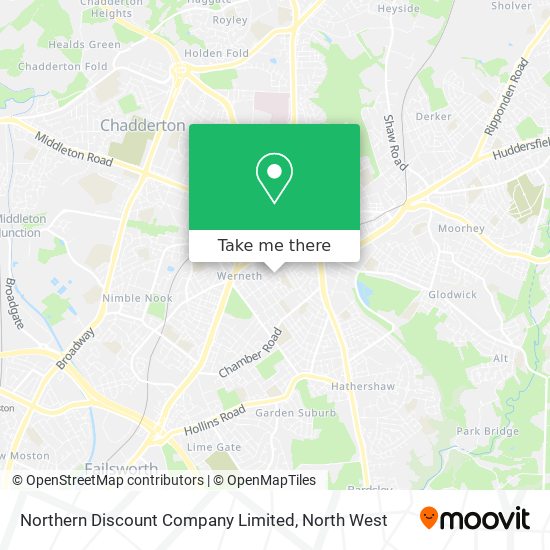 Northern Discount Company Limited map