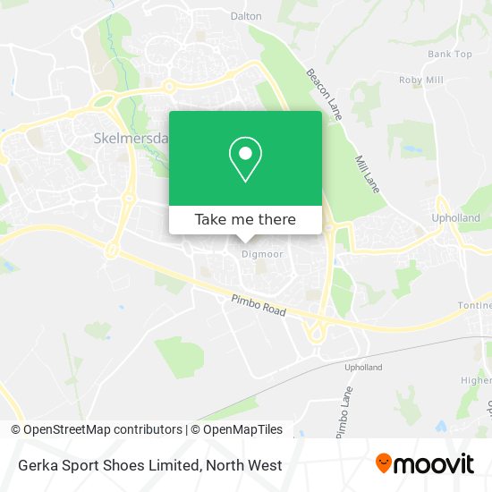 Gerka Sport Shoes Limited map