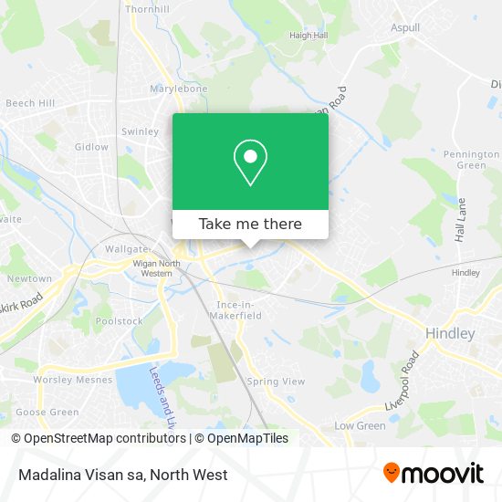 Madalina Visan sa map