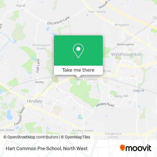 Hart Common Pre-School map