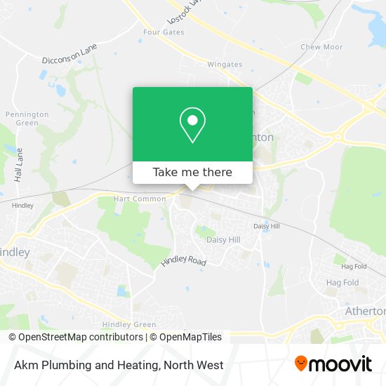 Akm Plumbing and Heating map