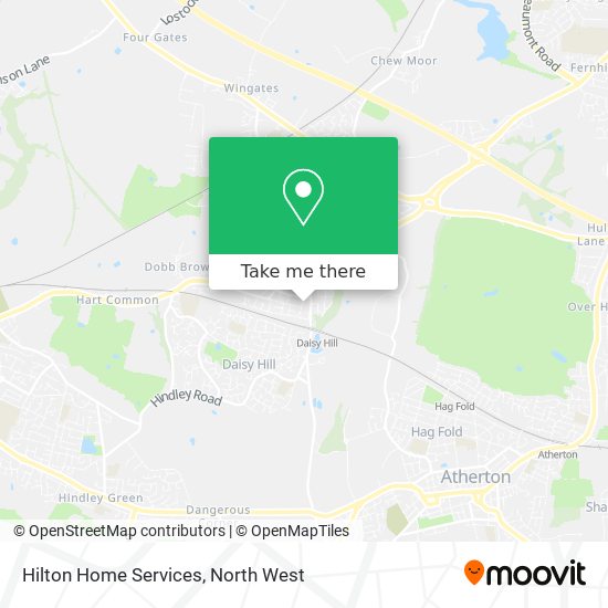 Hilton Home Services map