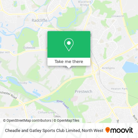 Cheadle and Gatley Sports Club Limited map