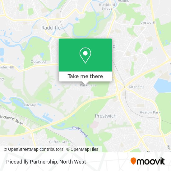 Piccadilly Partnership map