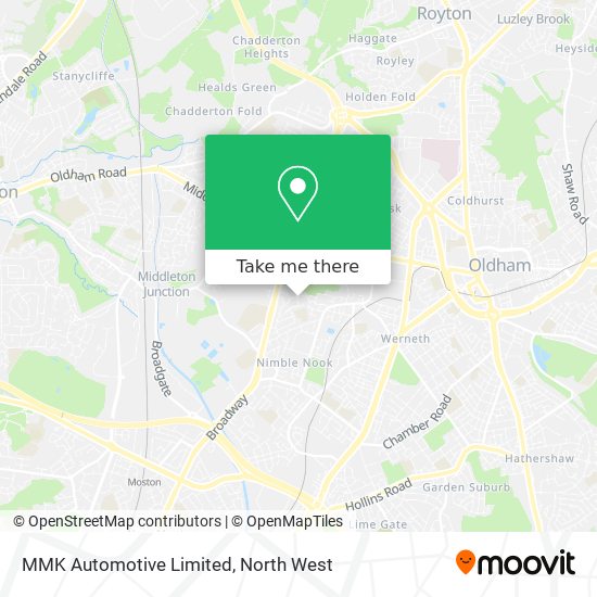 MMK Automotive Limited map