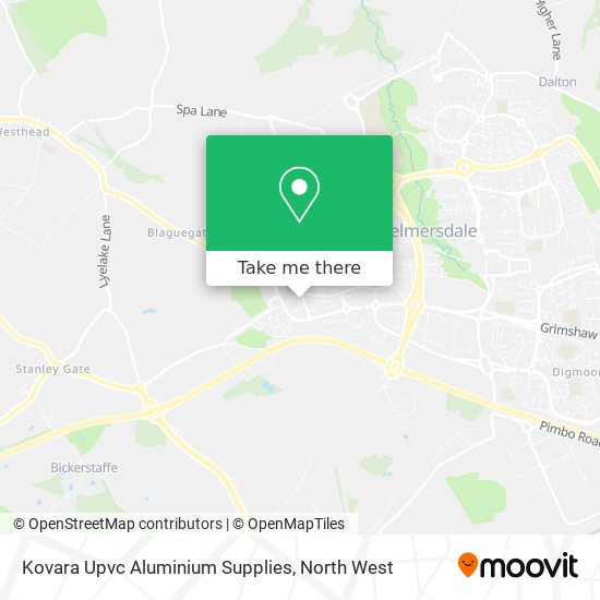 Kovara Upvc Aluminium Supplies map