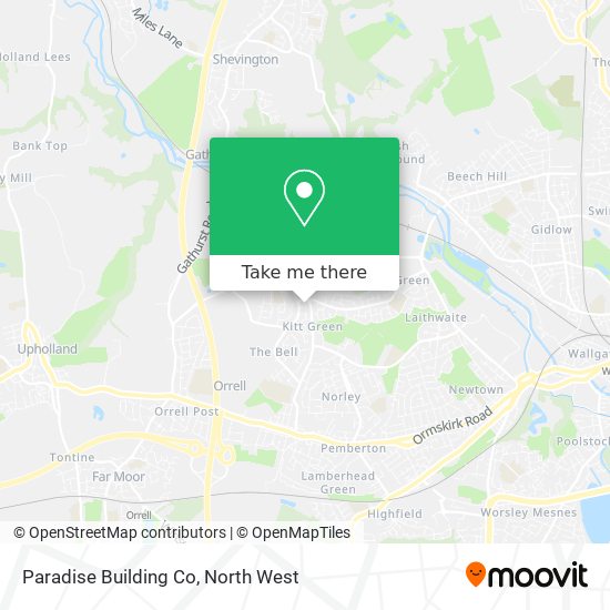 Paradise Building Co map