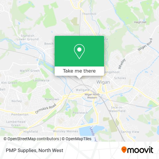 PMP Supplies map