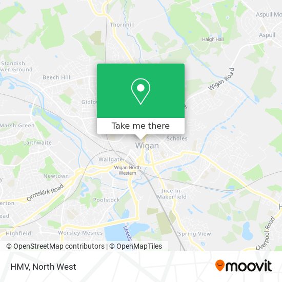 HMV map