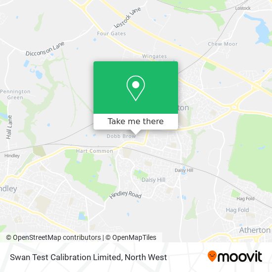 Swan Test Calibration Limited map