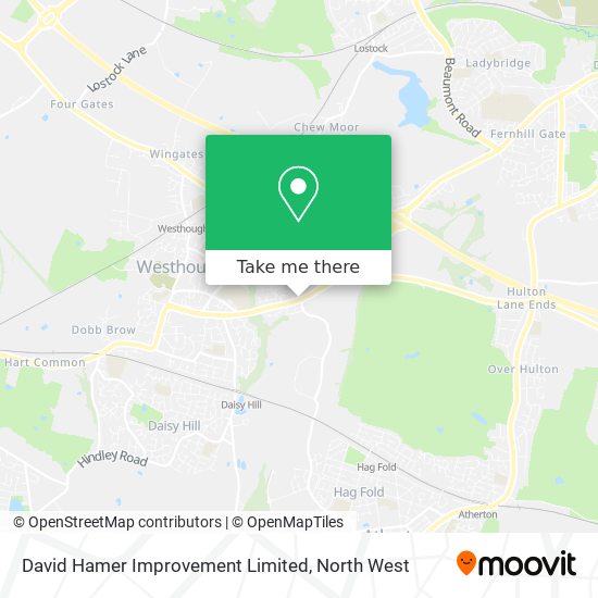 David Hamer Improvement Limited map