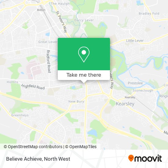 Believe Achieve map